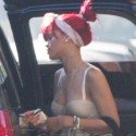 Rihanna Returns Home