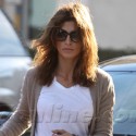 Elisabetta Canalis Shops In Beverly Hills
