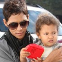 Halle Berry Holds On Tight To Nahla