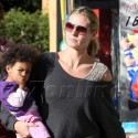 Heidi Klum Out With Her Kids