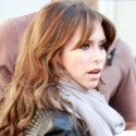 Jennifer Love Hewitt On The Set Of <em>The Lost Valentine</em>