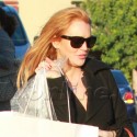 Lindsay Lohan Shops At Designer Outlets