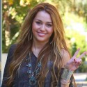 Miley's All Smiles In Toluca Lake
