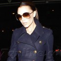 Victoria Beckham Clacks Her Way Through The Airport
