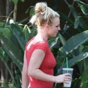Britney Spears Back At The Studio