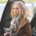 Jessica Alba In A Wintry Ensemble