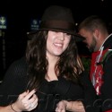 Khloe And Kourtney Arrive In NYC