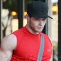 Kellan Lutz Leaves The Gym With Veiny Biceps