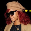 Rihanna Leaves Her Hotel In Spain