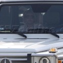 Britney Spears Gets Driven Around
