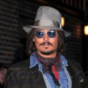 Johnny Depp Does Letterman