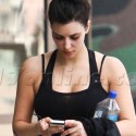 Kim Kardashian Hits The Gym