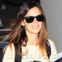 Rachel Bilson Walks Through LAX