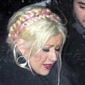 Xtina In Berlin Promoting Burlesque