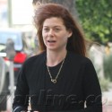 Debra Messing Leaves The Salon With No Makeup