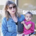 Ellen Pompeo Goes For A Stroll With Stella In Brentwood