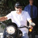George Clooney Hops On His Hog