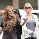Tish Cyrus Supports Daughter Miley In New Orleans