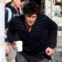 Orlando Bloom Needs Some Caffeine!