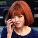 Amanda Seyfried Wigs Out On Set