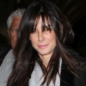 Sandra Bullock Lands At LAX