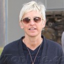 Ellen DeGeneres And Her Porsche