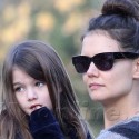 Katie Holmes And Suri At Equestrian Center