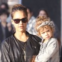 Jessica Alba And Honor Get All Dolled Up