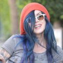 Kat Von D Can't Stop Smiling