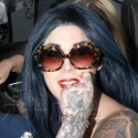 Kat Von D Shows Off Massive Rock