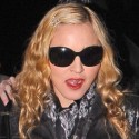 Madonna Walks The Streets Of London In Black Ensemble