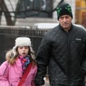 Michael Douglas And Daughter Carys In NYC