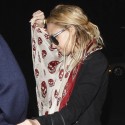 Nicole Richie Covers Up Outside Of Matsuhisa