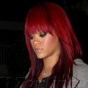 Rihanna And Her Red Hair At Dinner