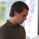 Scott Disick Browses Some Magazines