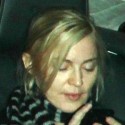 Madonna Lands In The UK