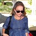Natalie Portman At LAX