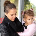 Jessica Alba Runs Errands With Honor