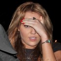 Miley Cyrus Enjoys An Early Night Out
