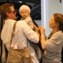 Rebecca Gayheart And Her Fam In Bev Hills