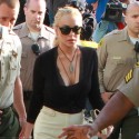 Lindsay Lohan Arrives At Airport Courthouse For Hearing
