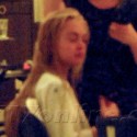 Lindsay Lohan Gets Her Hair Done Before Her Court Hearing For Theft Wednesday