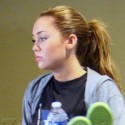 Miley At A Dance Class