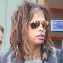 Steven Tyler Rocks Out In Beverly Hills