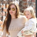 Angelina Joins Brad In New Orleans