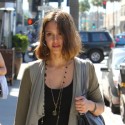 Jessica Alba Goes Shopping With Daughter Honor