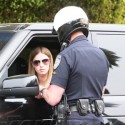Nicky Hilton Gets A Ticket In Beverly Hills