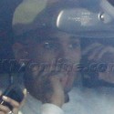 Chris Brown Smokes A Funny Looking Cigarette Behind The Wheel