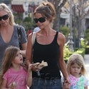 Denise Richards Spends Time With Her Girls In Calabasas