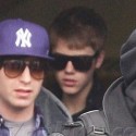Justin Bieber Sneaks Out The Back Door To Avoid His Throngs Of Fans